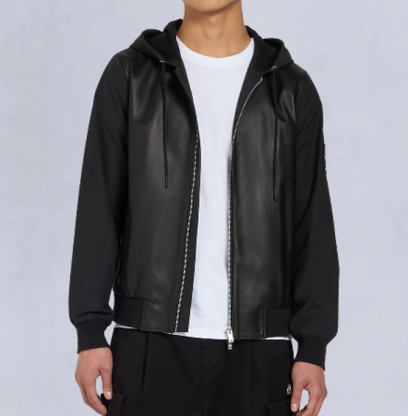 Moose Knuckles RUFUS MIXMEDIA LEDERJACKE